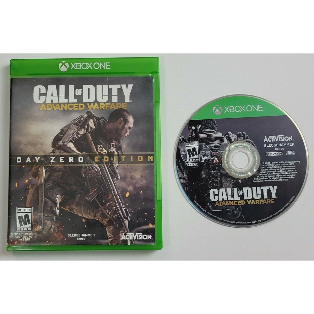 CALL OF DUTY ADVANCED‎ WARFARE - XBOX ONE GAME - COMPLETE!